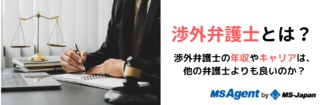 渉外弁護士とは？渉外弁護士の年収やキャリアは、他の弁護士よりも良いのか？