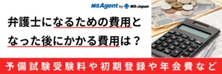 弁護士になるための費用となった後にかかる費用は？予備試験受験料や初期登録や年会費など