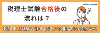 税理士試験合格後の流れは？税理士と試験合格者の違いや進路別の特徴など