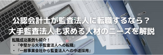 資格なしで転職できる?大手監査法人が求める公認会計士のスキルとは